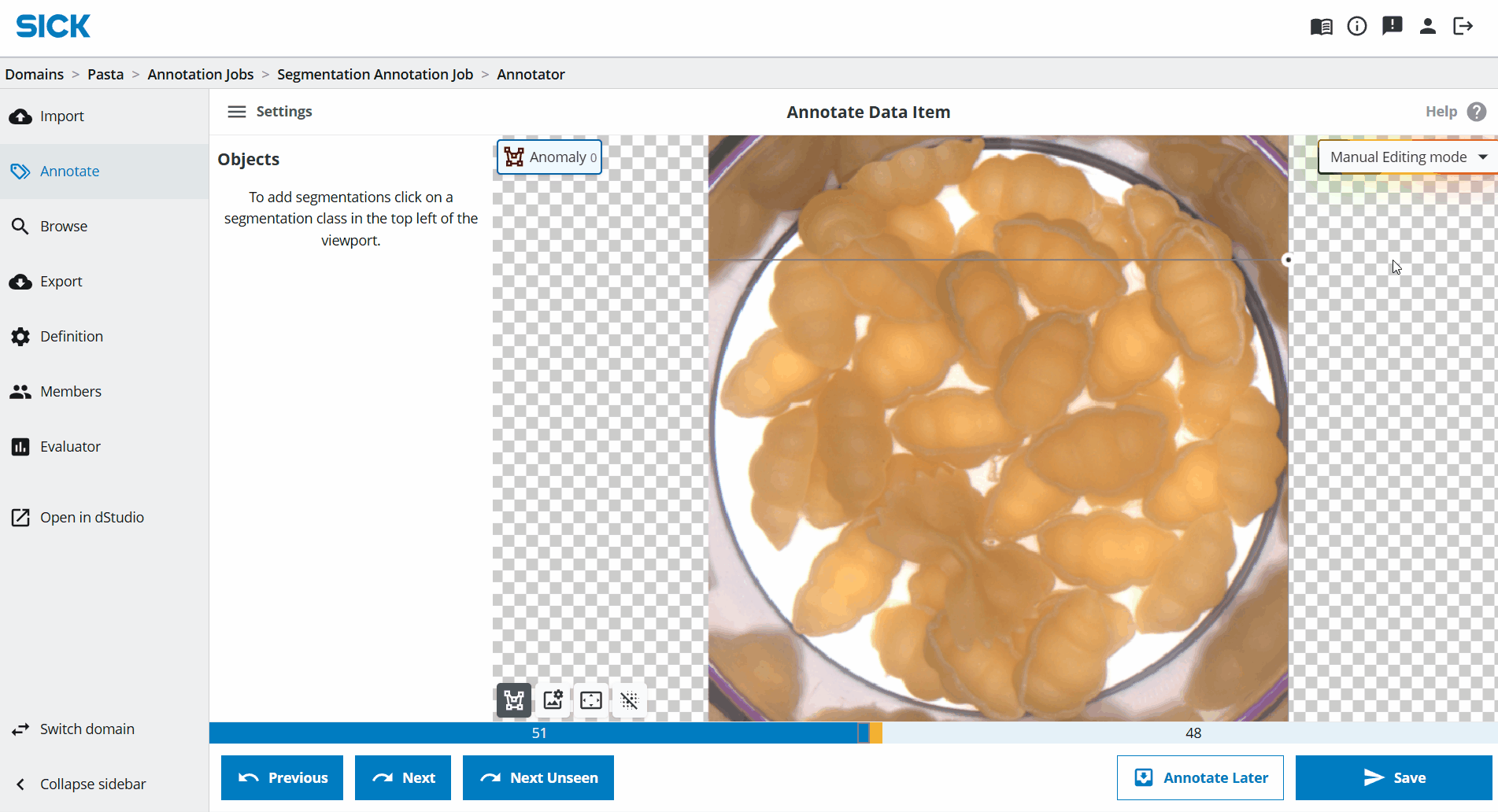 defect annotation example