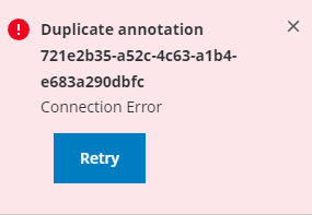 Connection Error