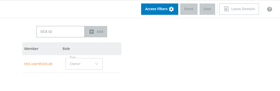 Members page