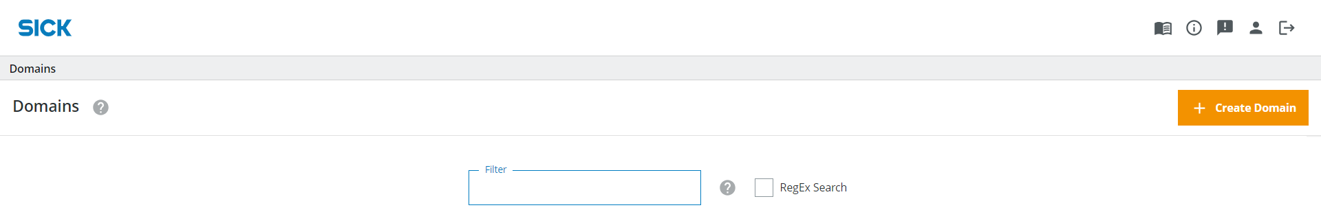 Create a Domain