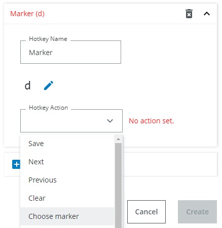 New hotkey