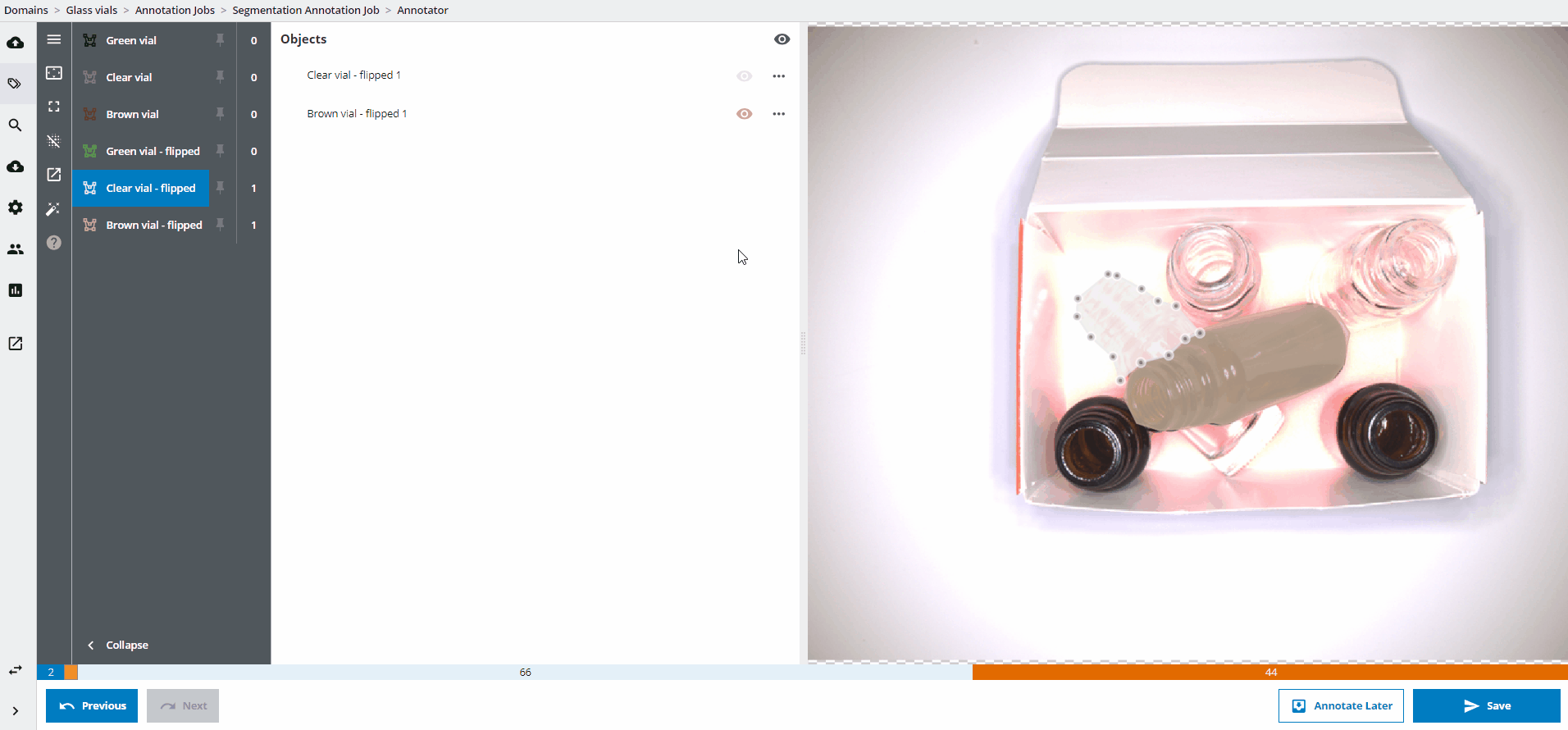 Append to existing object - Manual annotation